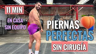 Ejercicio de Piernas Y Gluteos En Casa 11 Minutos Rutina Para Tonificar Piernas Sin equipo [upl. by Jamille]