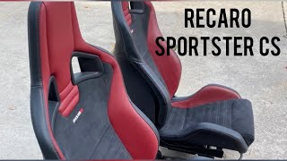 Recaro Sportster CS from nissan juke nismo 2014 [upl. by Aisinoid]