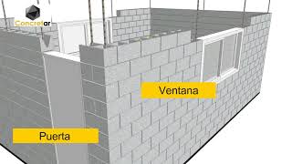 ¿Cómo construir súper fácil con Bloques de Hormigón [upl. by Posner322]