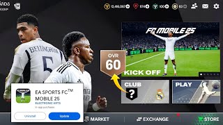 FC MOBILE 25 UPDATE GAME RESET CONFIRMED BY EA 👀🤯 DONT DO THIS MISTAKE BEFORE UPDATING OR REGRET ❌ [upl. by Nivej]