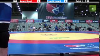 A Division 85KG  Jeremy Stuart vs Frank Richmond [upl. by Erreip865]