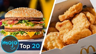 Top 20 Greatest McDonalds Menu Items of All Time [upl. by Anastas46]