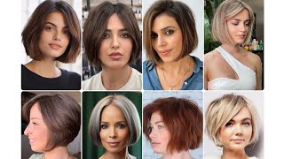 Best TOp 40 Medium length layered Haircuts Bob Pixie Haircut for womens viral viralvideo [upl. by Clancy]