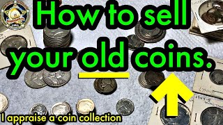 How to sell your old coins I appraise a coin collection [upl. by Habas251]