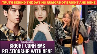 Truth behind the dating rumors of Bright Vachirawit and Nene Pornnappan brightvachirawitnenevader [upl. by Anelhtak969]