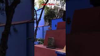 Casa azul Museo de la casa de Frida Kahlo Coyoacán Ciudad de México 🇲🇽 [upl. by Ardiedal822]