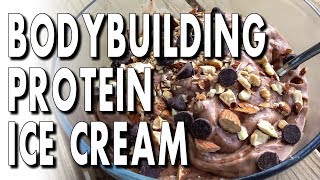 EASY BODYBUILDING PROTEIN ICE CREAM [upl. by Anivid]