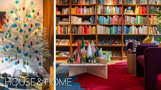 Its A Retro Christmas at this Colorful MidCentury Modern Home [upl. by O'Toole]