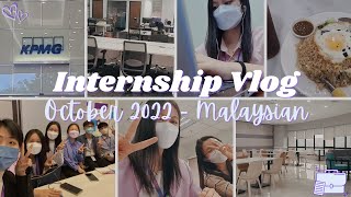 My First Week of Internship at KPMG Malaysia  Malaysian Vlog  October 2022 [upl. by Fugere]