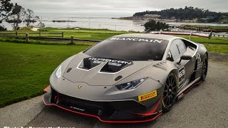 FIRST VIDEO Lamborghini Huracan LP6202 Super Trofeo On The Road  Startup and Walkaround [upl. by Hammel301]