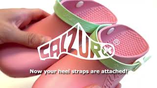 Customizing Your Clogs Heel Strap Kit Tutorial for Calzuro [upl. by Hazelton]