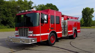 MES Pumper 22 Base Model w HME 1871 Chassis  WalkAround [upl. by Humberto177]