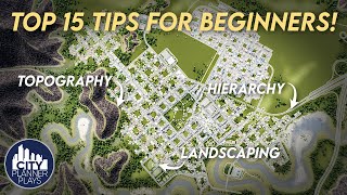 Top 15 Tips for Beginners at Cities Skylines [upl. by Navar302]