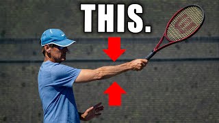 Your Groundstrokes Need This  Tennis Forehand amp Backhand Lesson [upl. by Gnil]