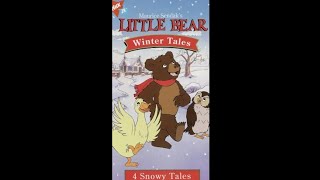 little bear winter tales vhs 1997 openingclosing [upl. by Landan]