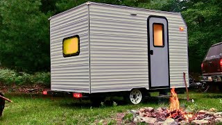 complete DIY camper build from a ratty old popup start to finish [upl. by Innob301]