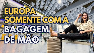 Bagagem de mão Europa o que pode levar na mala de bordo REGRAS ATUAIS [upl. by Einhpets]