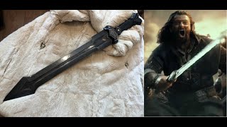 Создание Меча Торина Дубощита  Sword of Thorin Oakenshield Making [upl. by Nairb]