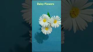 How to Make Paper Daisy Flowers for Room Decor [upl. by Schaumberger]