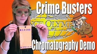 Science Olympiad Crime Busters Chromatography demo [upl. by Witty209]