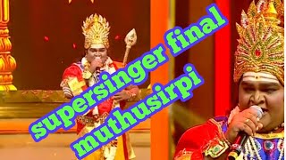 drama artists ampmuthusirpi supersinger final perfoamence [upl. by Luhar833]