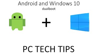 how to dualboot android and windows 10 pc tips [upl. by Amlet]