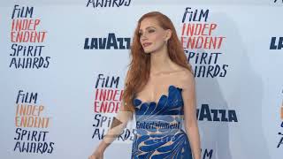 Jessica Chastain At The 2024 Film Independent Spirit Awards [upl. by Alita742]