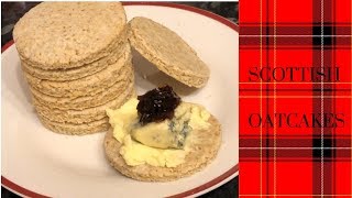 Simple amp easy Scottish oatcakes recipe  Bake with me [upl. by Santini]