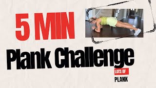 5 MIN Plank Challenge [upl. by Joaquin]