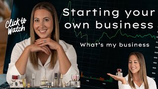 How to start your own business  My small business  The perfume industry [upl. by Atteuqal58]