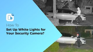 How to Set Up White Lights for Your Security Camera  CarecamPro APP [upl. by Charbonnier]