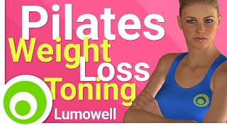 Pilates for Weight Loss and Toning [upl. by Ennaear]