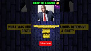 dikembe mutombo quiz trending [upl. by Matthias]