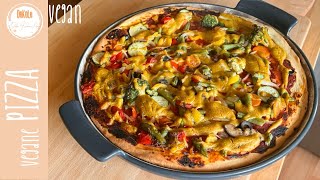 Pizza  vegan und lecker ja das geht [upl. by Aisorbma]