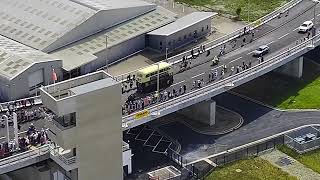 First vehicles over Lowestoft Gull Wing bridge 7th September 2024 [upl. by Atiuqahc]