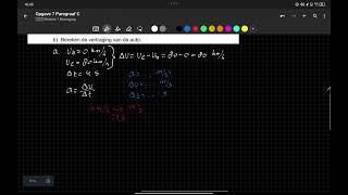 3 Havo Module 1 Beweging Opgave 7 [upl. by Yevreh784]