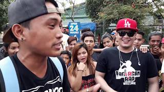 Laglagan Rap Battle League  Dhags Vs APrince  Freestyle Battle [upl. by Correna]