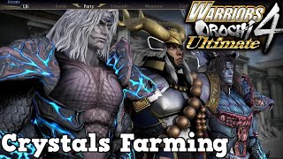 Warriors Orochi 4 Ultimate  Crystals Farming Guide [upl. by Eatnhoj]