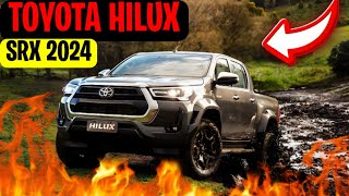 TOYOTA HILUX SRX 2024 Detalles Interiores y Exteriores Precio PICK UP de LUJO [upl. by Attennaj742]