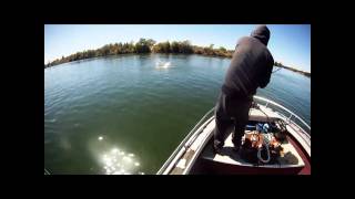 Feather River salmon fishing at Shanghai Bend [upl. by Coonan]