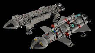 Space 1999  Sunbird FTL overview [upl. by Annim]