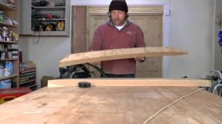 Hewn effect with Festool 850 planer and rustic head [upl. by Lubow48]