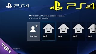 How to add a New User In Offline Mode  PS4 Menu Interface Tips amp Tricks [upl. by Apicella]