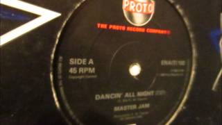 Master Jam  Dance all night 1982 12quot Soulfunk [upl. by Healey]