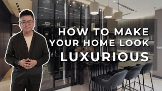 TIPS to Transform Your Home to Look Luxurious amp Modern  Common Mistakes in Interior Design [upl. by Seraphina]