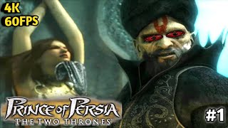 MEET VIZIER  PRINCE OF PERSIA  THE TWO THRONES WALKTHROUGH GAMPLAY PART 1 [upl. by Aelrac]