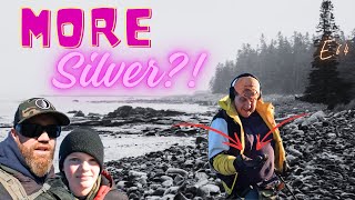 SILVER never stops Beach detecting after winter storms and erosion E64 metaldetecting [upl. by Casimire624]