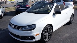 SOLD 2014 Volkswagen Eos Sport Walkaround Start up Tour and Overview [upl. by Jocko]