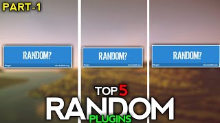 Top 5 Random Plugins For Your Minecraft Aternos Server  Part1 [upl. by Sanson]