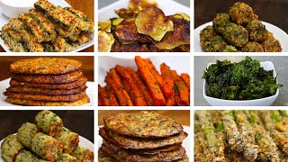 10 Easy LowCarb Veggie Snacks [upl. by Ydaj]